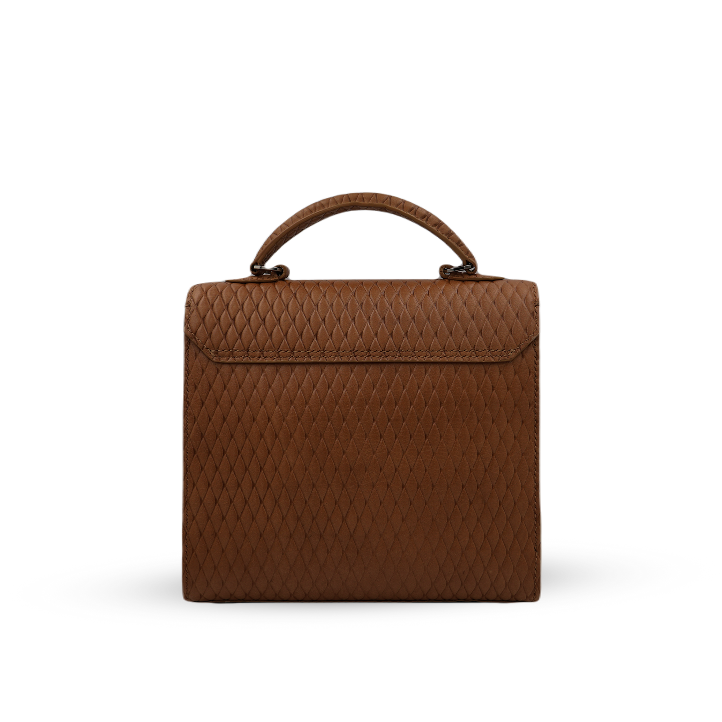 GRACE M COWHIDE DAIMOND SHAPE V BROWN