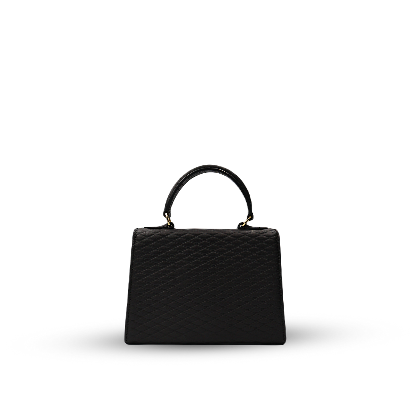 POISE COWHIDE DAIMOND H BLACK