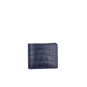 Bi Fold Wallet Navy