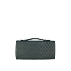 Alternative view of Carina Cowhide Daimond H Green