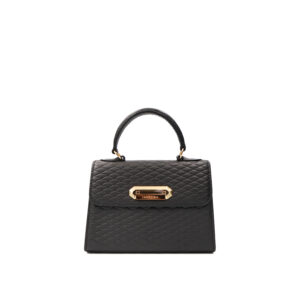 Poise Cowhide Daimond H Black 18K Gold