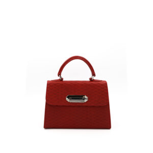 Poise Cowhide Daimond H Red Paladium