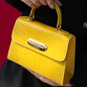 Alternative view of Posie Crocodile Yellow