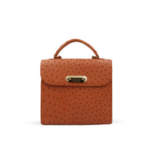 Grace M Ostrich Orange 18K